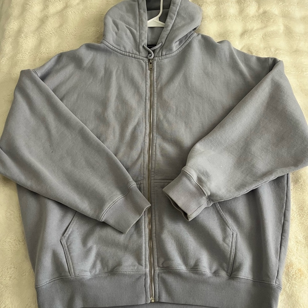 Men's Gray Hoodie Sweater